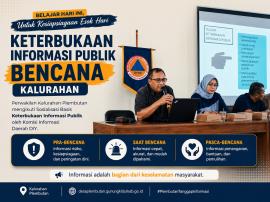 Plembutan Perkuat Pemahaman Tata Kelola Informasi Kebencanaan
